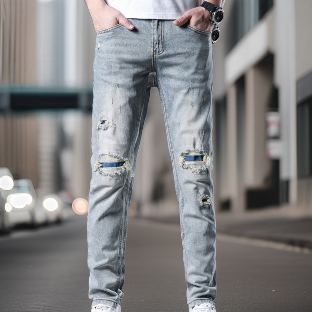 Jeans mit hoher Taille