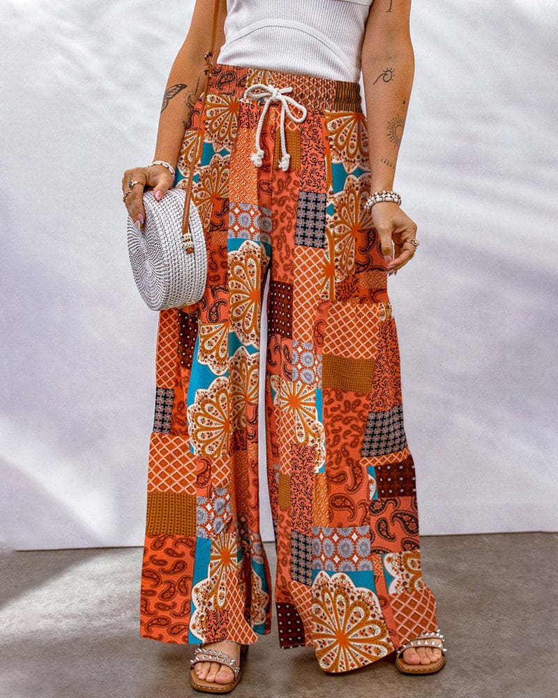 Heidi - Hose Mit Boho-Print