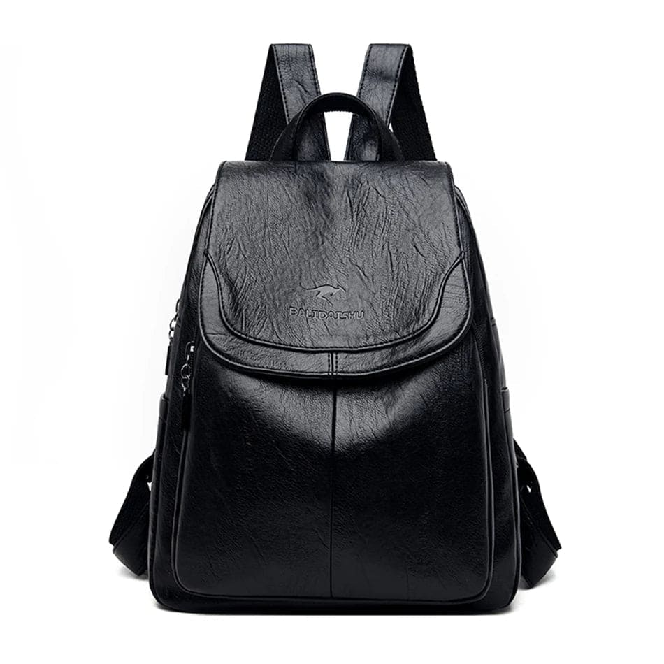 Heidi-Mode | Elegante Leder Rucksack für Stilvolle Frauen