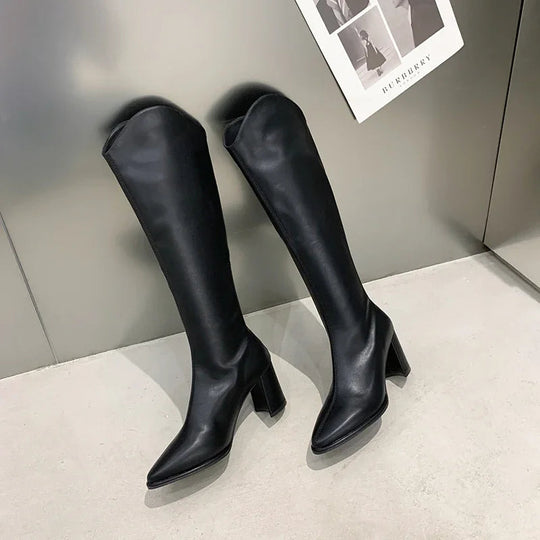 Heidi-Mode | Knief Hohe Reiterstiefel für Damen