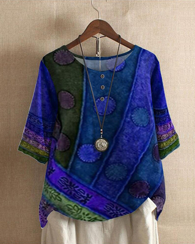 Heidi-Mode | Vintage Boho Top