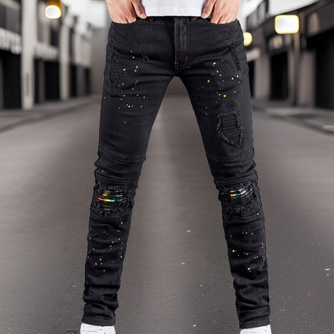 Trendy Jeans aus Stretch