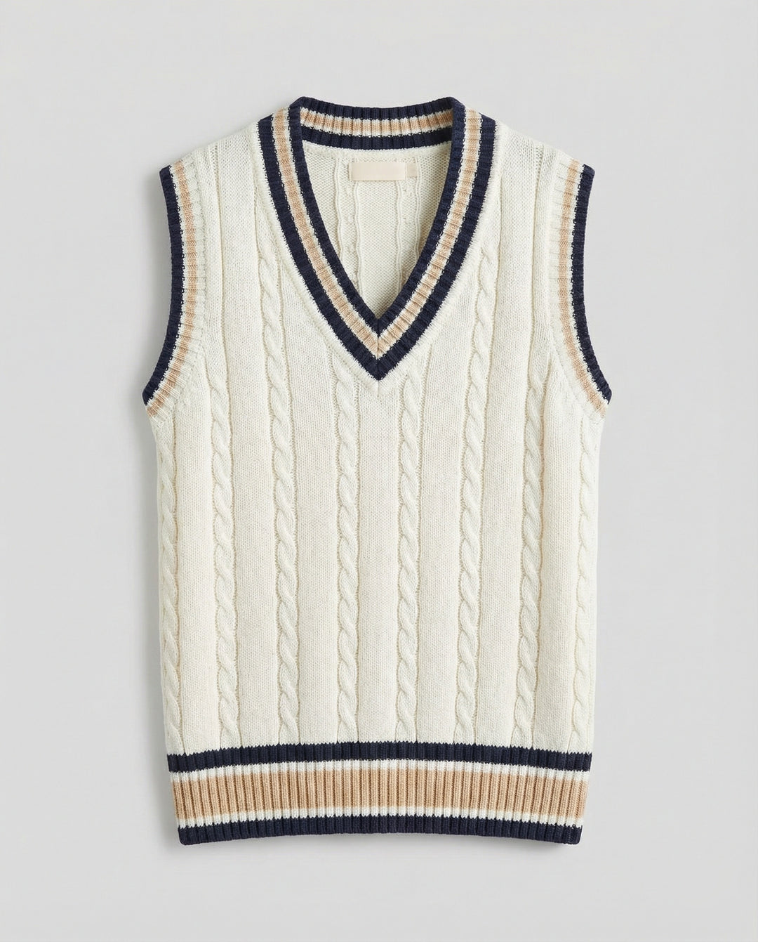 Heidi-Mode | Ärmelloser Pullover Von Old Money