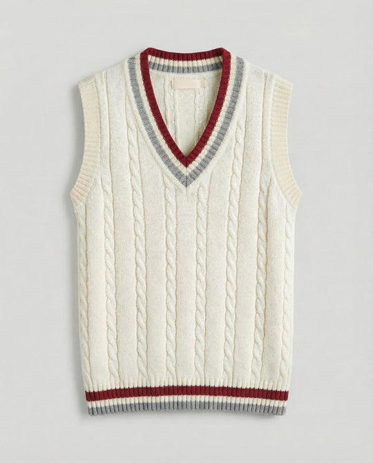 Heidi-Mode | Ärmelloser Pullover Von Old Money