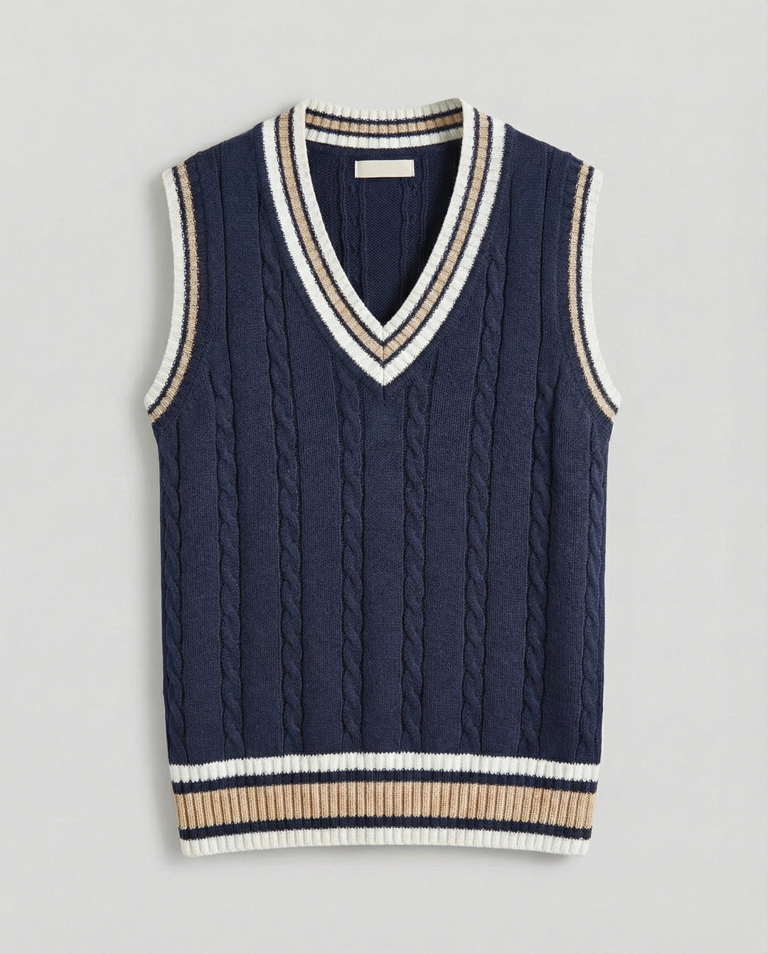 Heidi-Mode | Ärmelloser Pullover Von Old Money