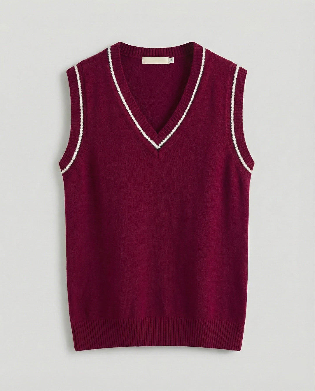 Heidi-Mode | Ärmelloser Pullover Von Old Money