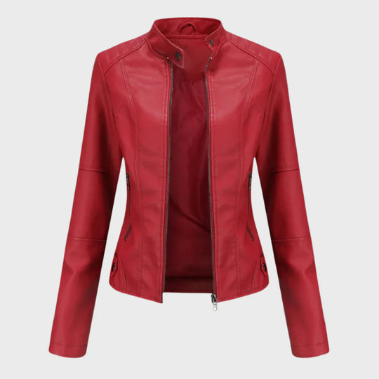 Heidi-Mode | Lässige Lederjacke