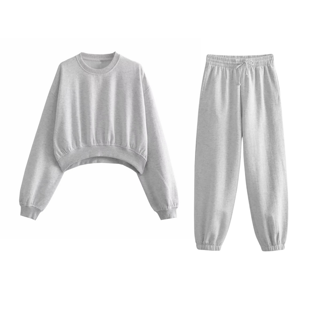 Lässiges Streetwear Set [Pullover+Hose]