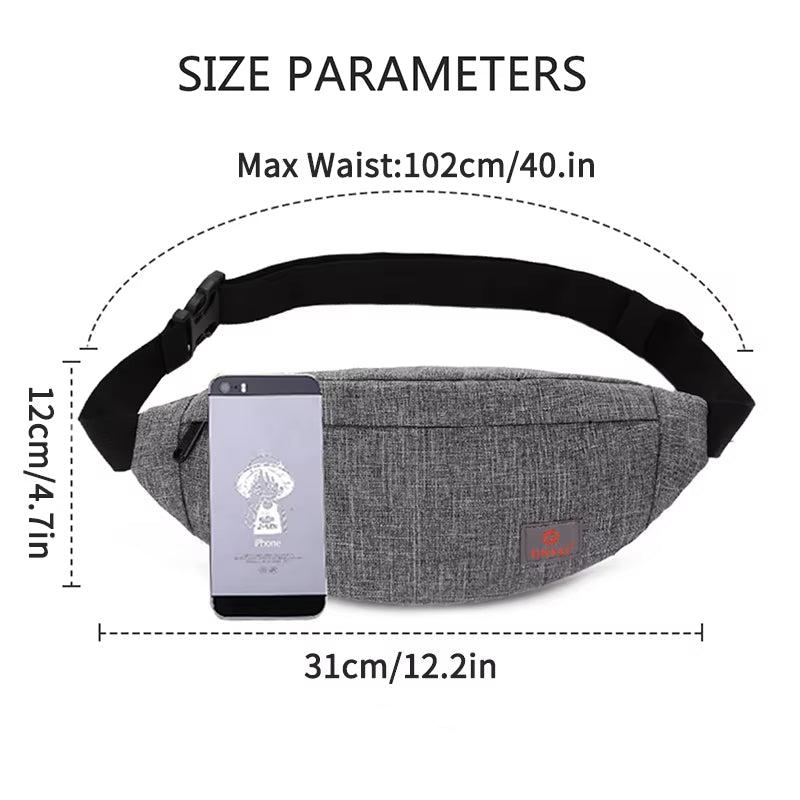 Heidi-Mode | Wasserdichte Sportliche Reise Crossbody Hüfttasche