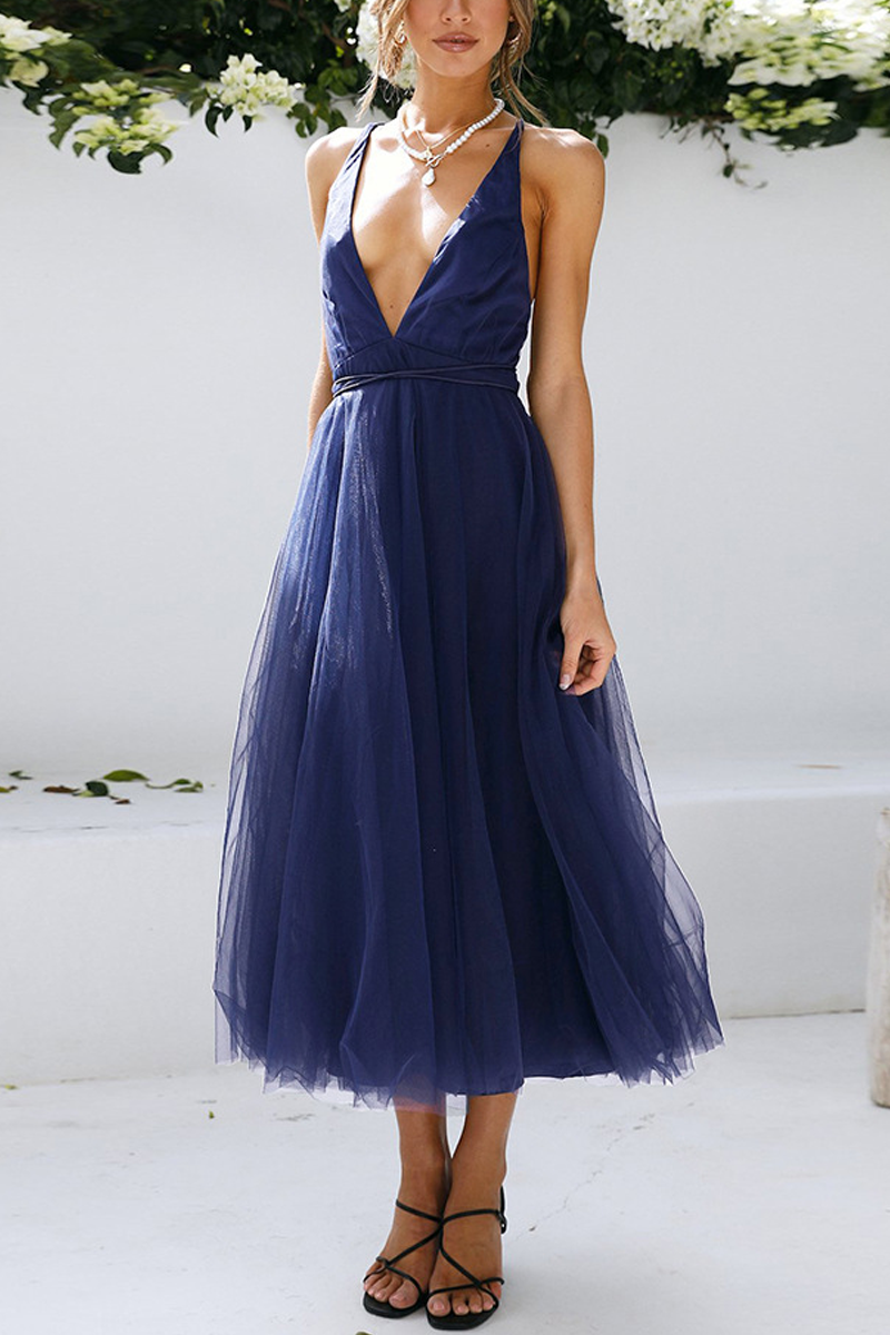 Heidi-Mode | Was Ich An Dir Mag Mesh Midi Kleid