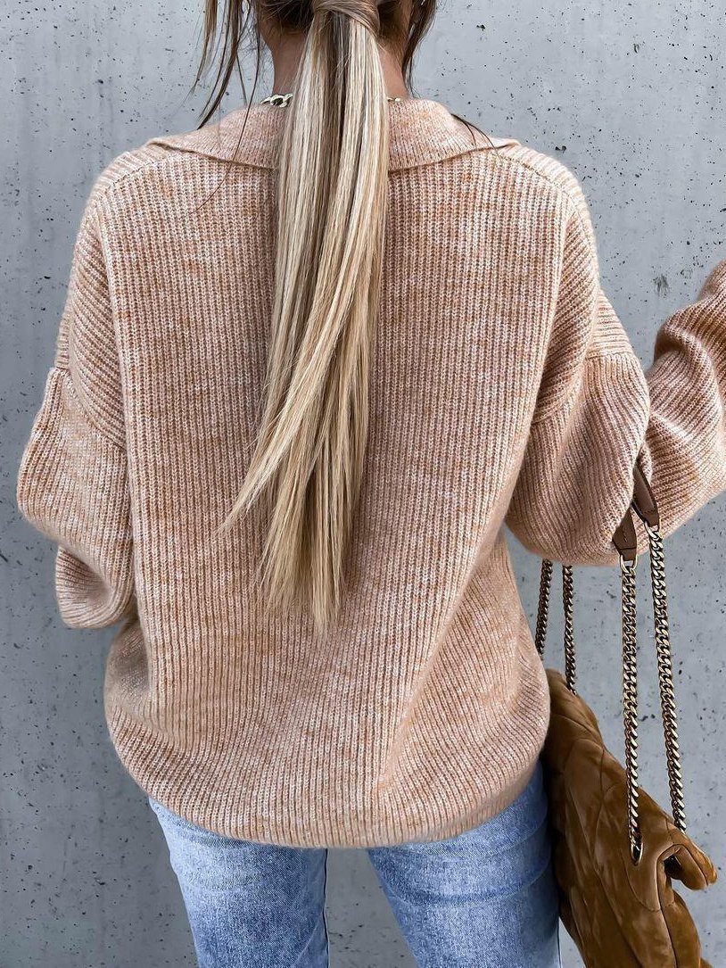 Heidi-Mode | Oversize Pullover Trendy mit Taschen
