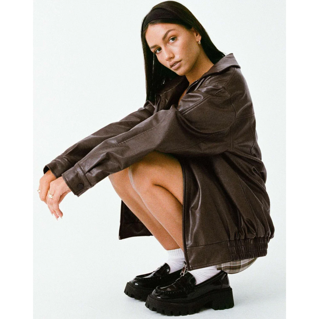 Heidi-Mode | Damen Winter Bomber Jacke - Warme