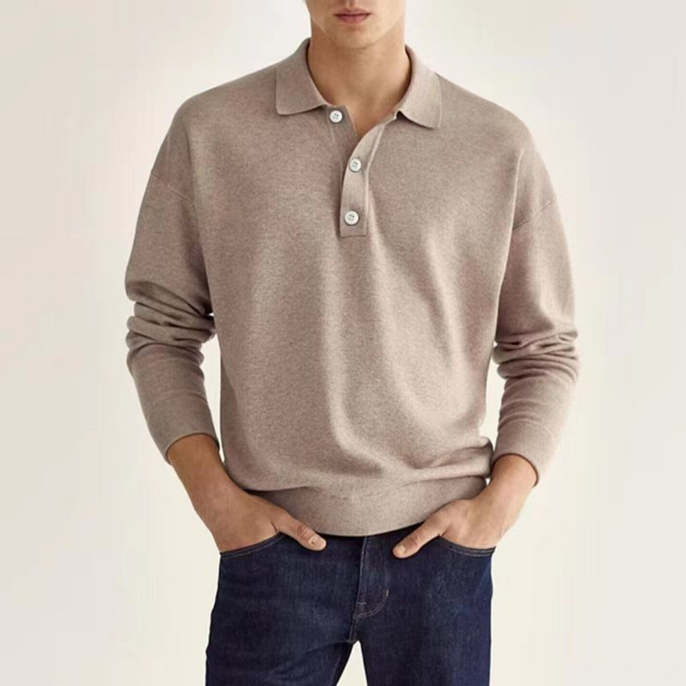 Heidi-Mode | Langärmeliges Poloshirt
