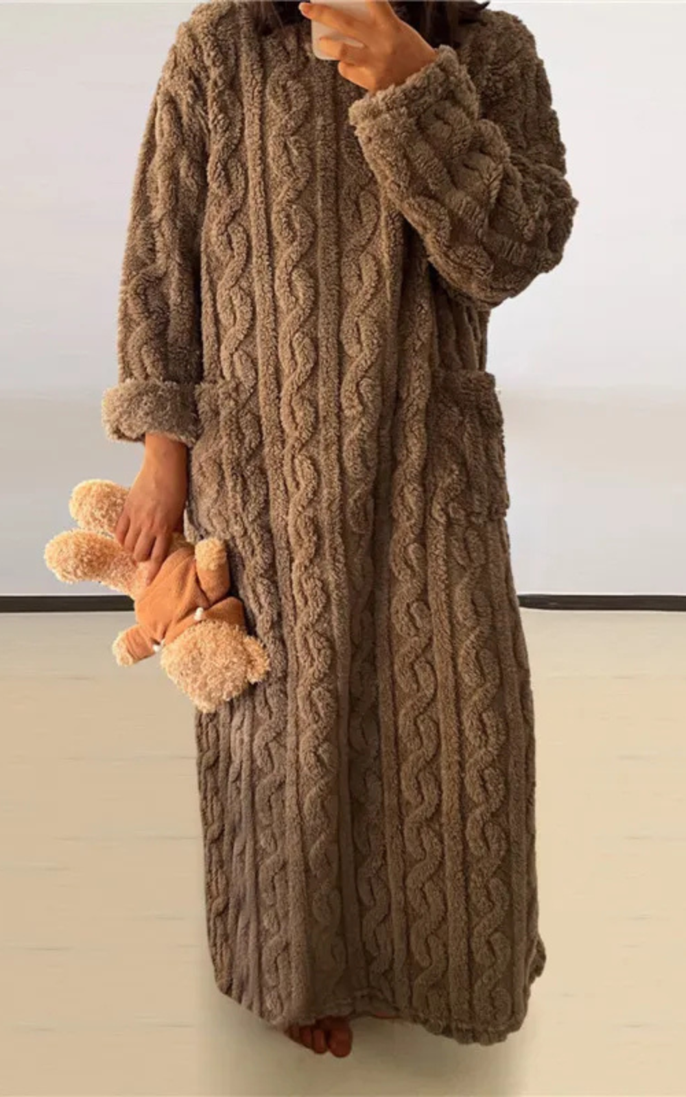 Heidi-Mode | Damen Fleece Pyjama Ultimative Weichheit und Komfort