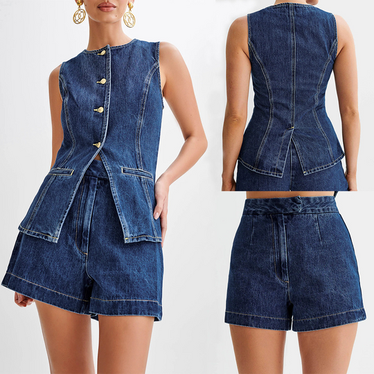 Heidi-Mode | Lässiges Damen Denim Set