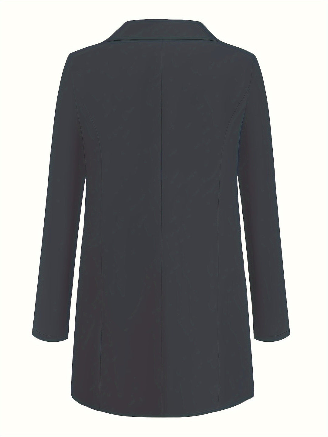 Heidi-Mode | Eleganter Business Longblazer mit Knopfleiste für Damen Chic & Ideal für Alle Jahreszeiten