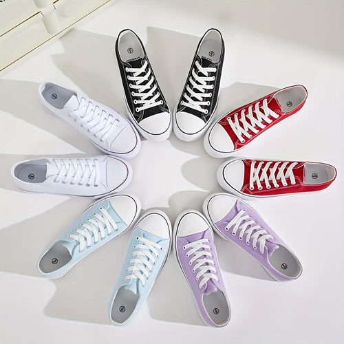 Heidi-Mode | Leichte Lässige Canvas Damensneaker