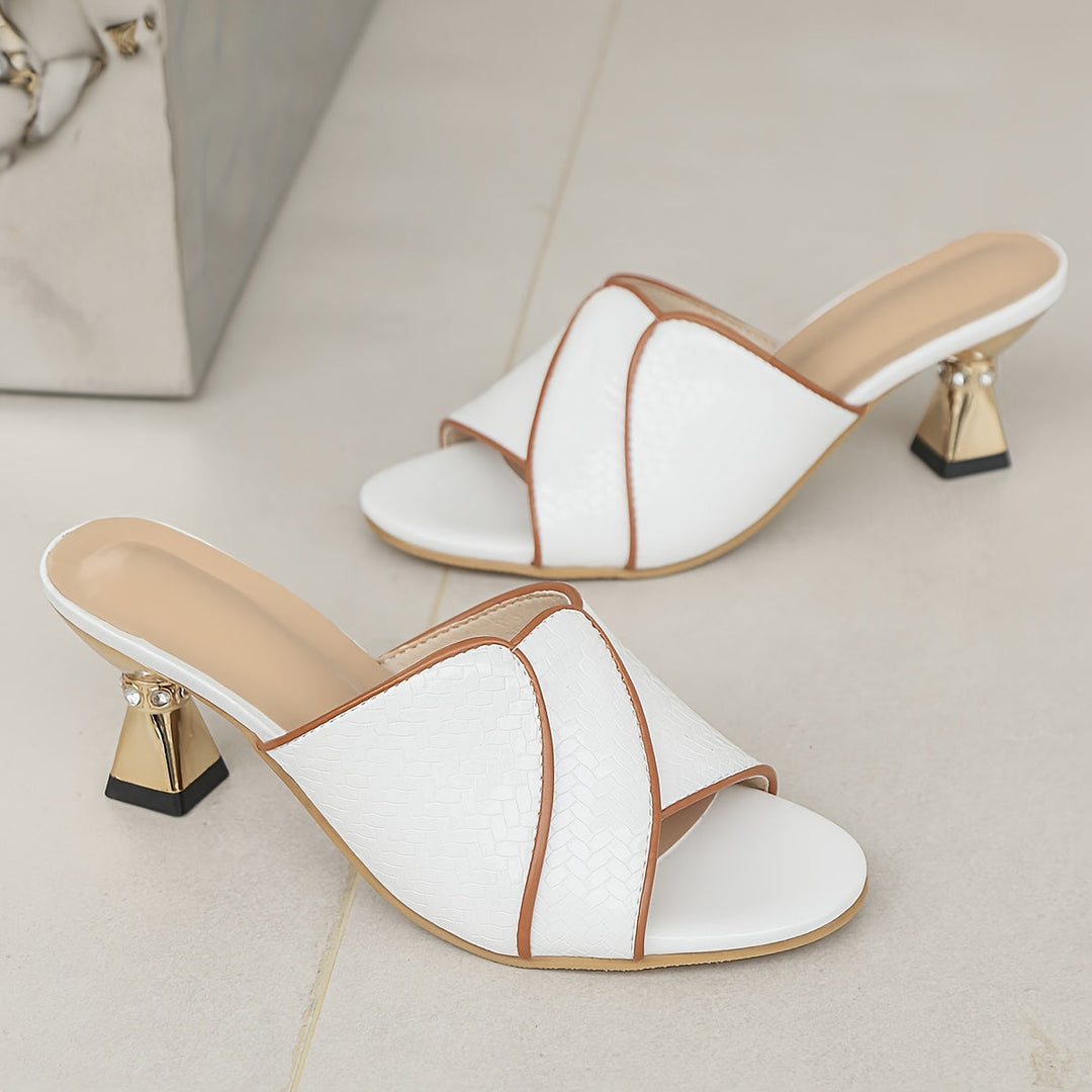 Heidi-Mode | High Heels Sandalen Elegante Schuhe für Sommer und Abend