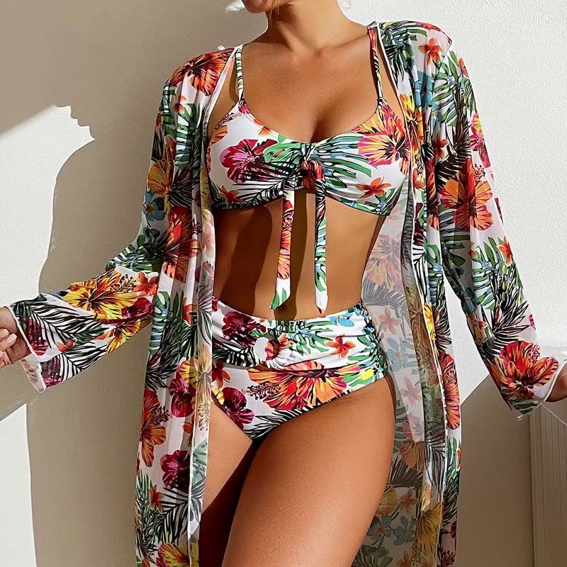 Heidi-Mode | Lange Blusen Bikini Im Plus Size Design