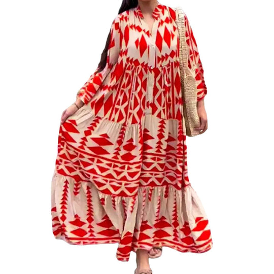 Heidi Mode | Bedrucktes Hemdkleid