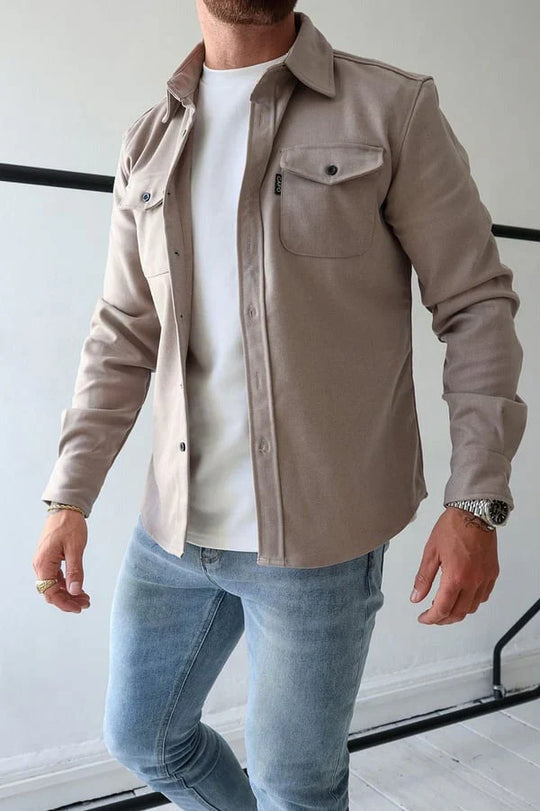 Heidi-Mode | Herren Casual Knopfjacke