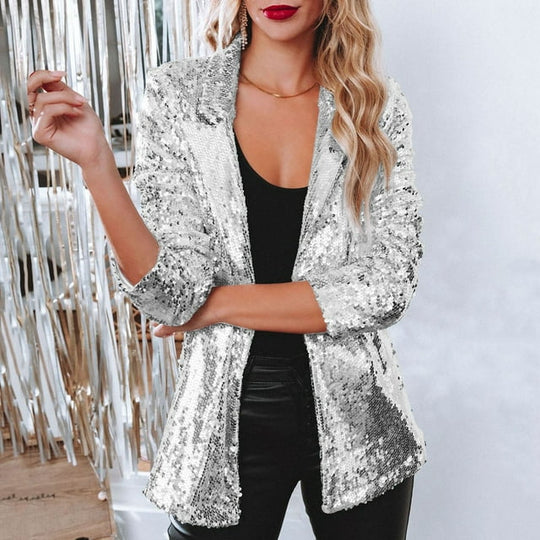 Heidi-Mode | Pailletten Blazer