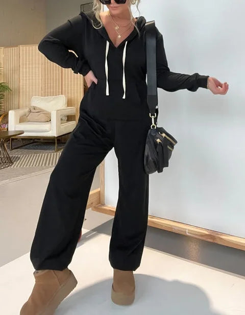 Elegante Jumpsuit aus französischem Terry