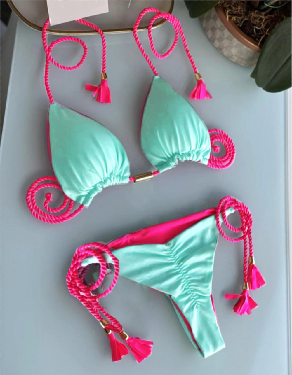 Heidi Mode | Sexy Dreieckstasche Bikini