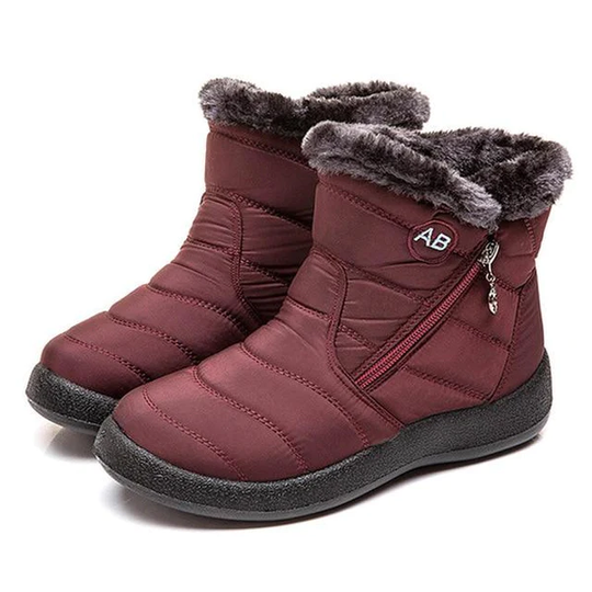 Heidi-Mode | Damen Gemütliche Winter Wasserdichte Anti-Rutsch Stiefel