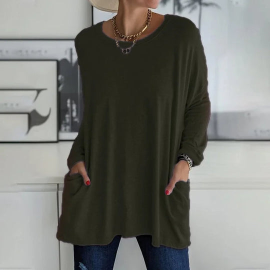 Heidi-Mode | Lässiger Warmer Pullover In Übergröße
