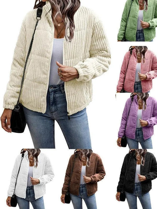 Heidi-Mode | Leichte Jacke mit Kordelzug und kurzer Tasche