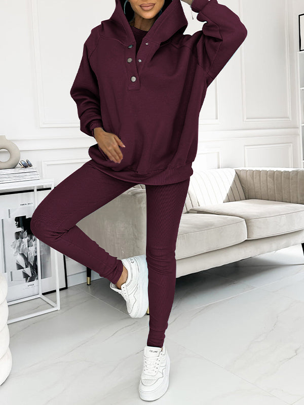 Heidi-Mode | Modisches Damen Sweatshirt Set mit Jogginghose