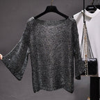 Heidi-Mode | Elegante Paillettenpullover