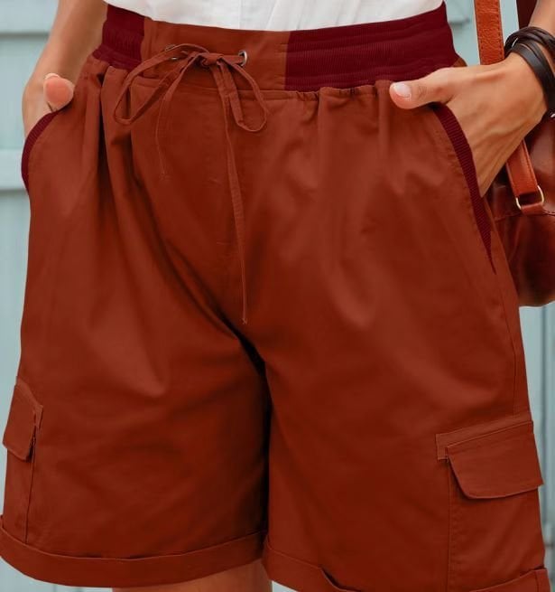 Elegante Shorts mit hoher Taille