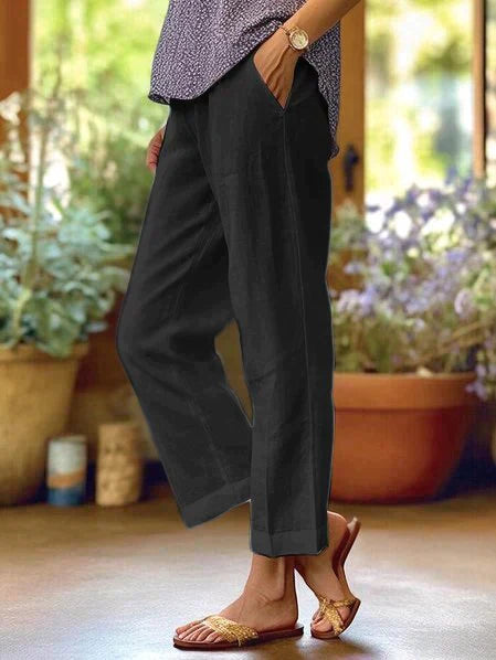 Heidi-Mode | Damen Sommerhose aus Baumwolle