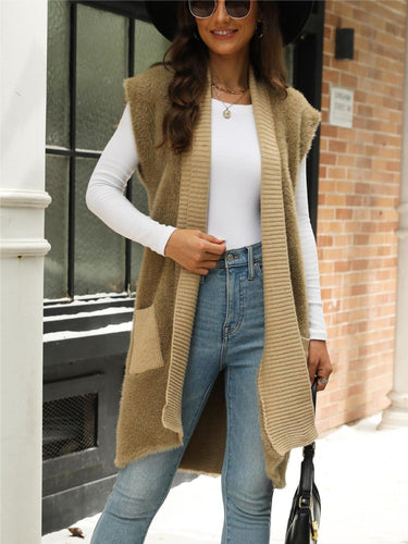 Heidi-Mode | Taschen Offen Front Cap Sleeve Cardigan