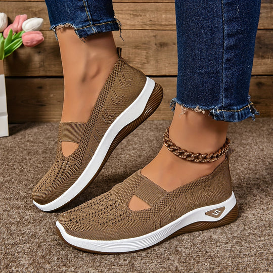 Heidi-Mode | Atmungsaktive Orthopädische Slip-On Sneakers für Damen