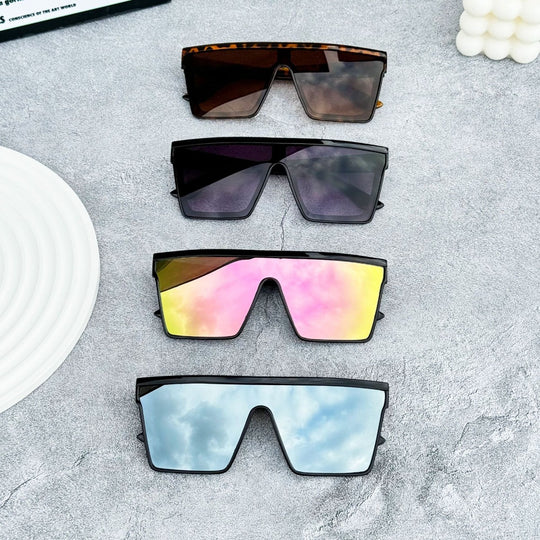 Heidi Mode | Punk-Sonnenschutz einteilige Sonnenbrille