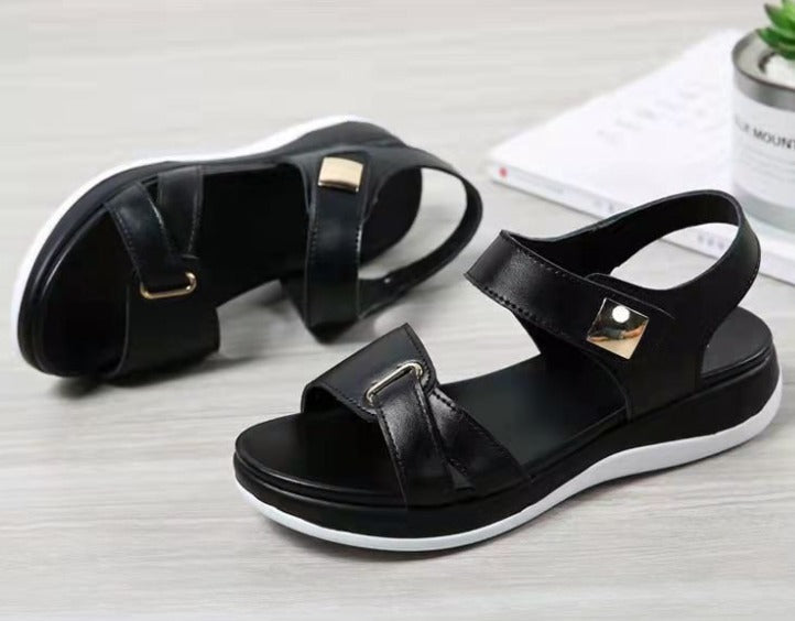 Heidi-Mode | Bequeme Sandalen für Breite Zehenköpfe