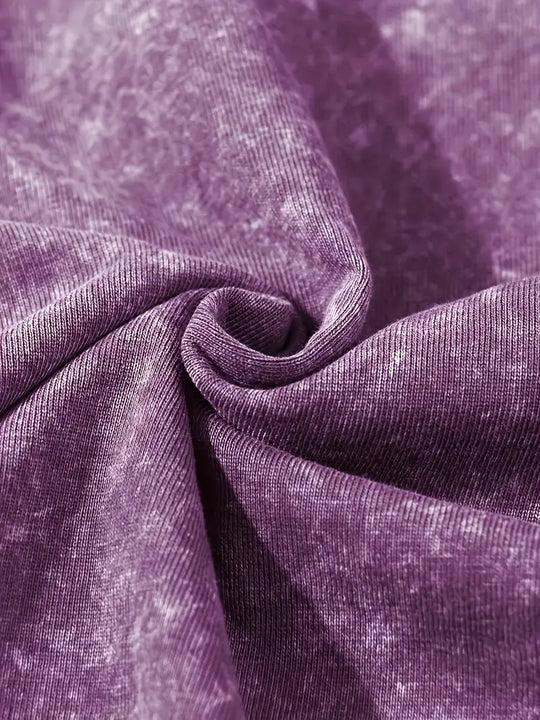 Heidi-Mode | Baumwoll-T-Shirt mit Rundhalsausschnitt