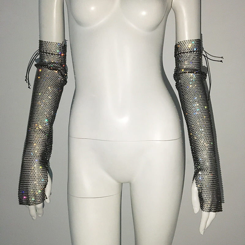 Heidi-Mode | Strass-Spaghetti-Träger-Bra Musikfestival Top