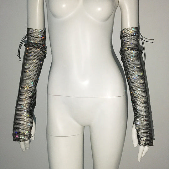 Heidi-Mode | Strass-Spaghetti-Träger-Bra Musikfestival Top