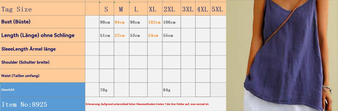 Heidi Mode | Locker sitzendes ärmelloses Oberteil