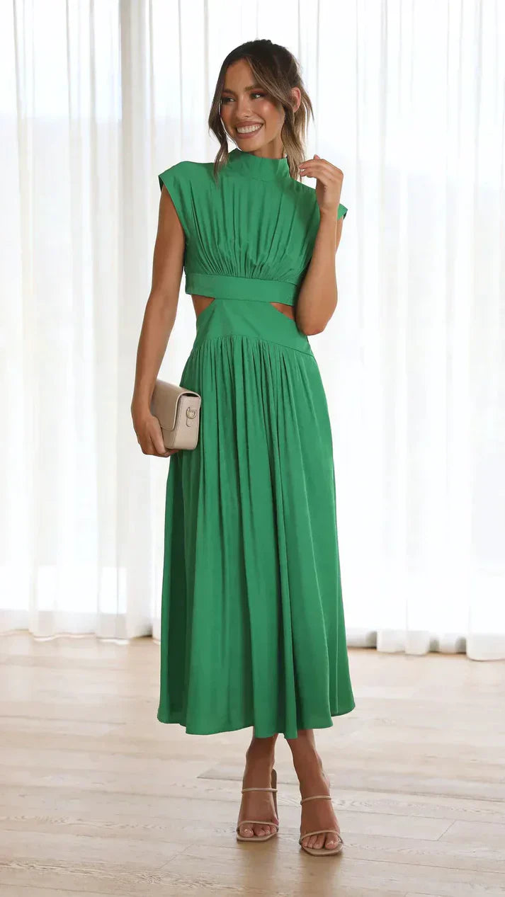 Heidi-Mode | Eleganter Jumpsuit mit Cut-Out Taille