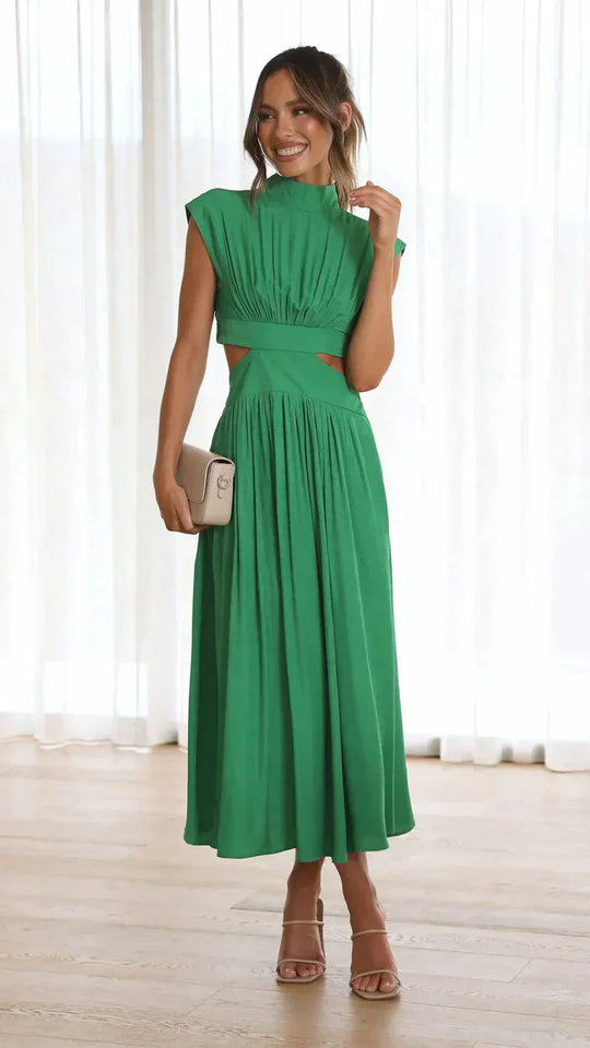 Heidi-Mode | Eleganter Jumpsuit mit Cut-Out Taille
