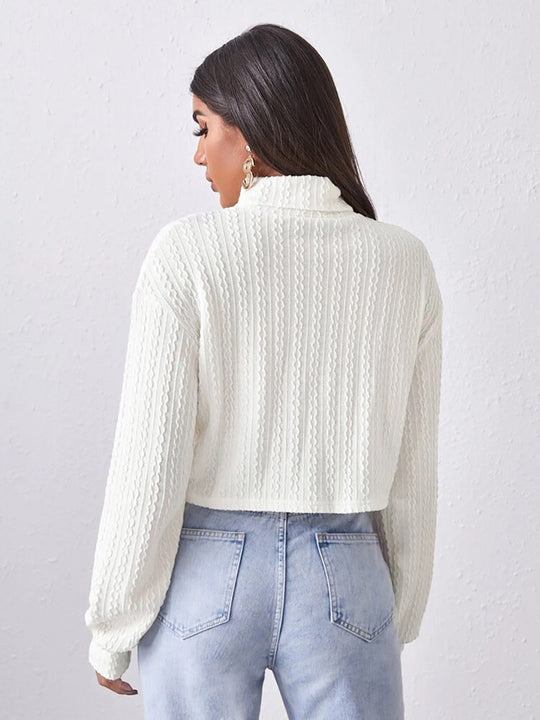 Heidi-Mode | Rollkragen Langarmshirt