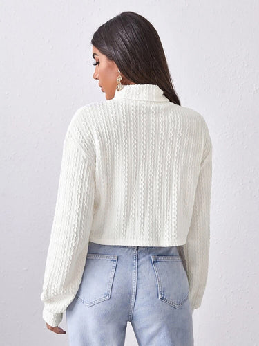 Heidi-Mode | Rollkragen Langarmshirt