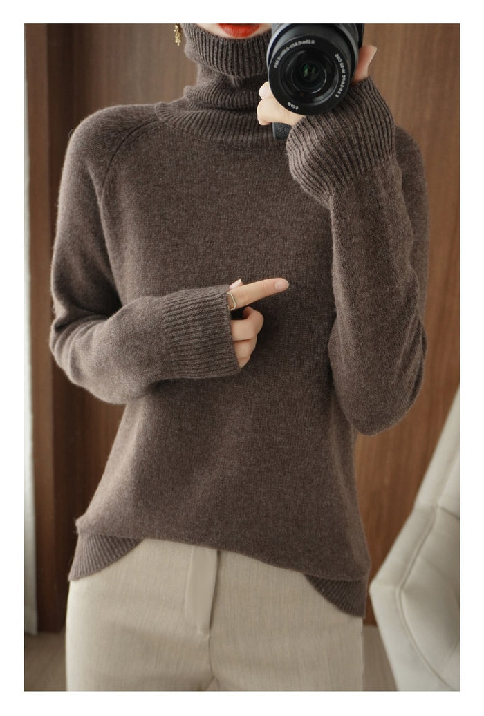 HeidiMode - Softwarm Kuscheliger Strickpullover Aus Kaschmir