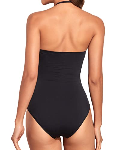 Heidi-Mode | Bauchkontrolle Einteiler Bikinis Strapless Badeanzüge für Frauen