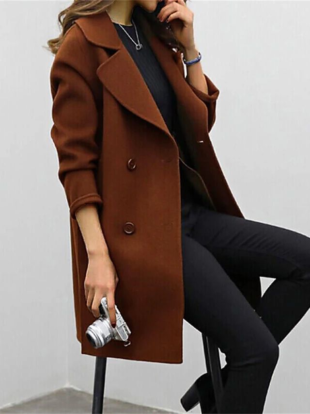 Heidi-Mode | Damenmantel Herbst Winter aus Wolle